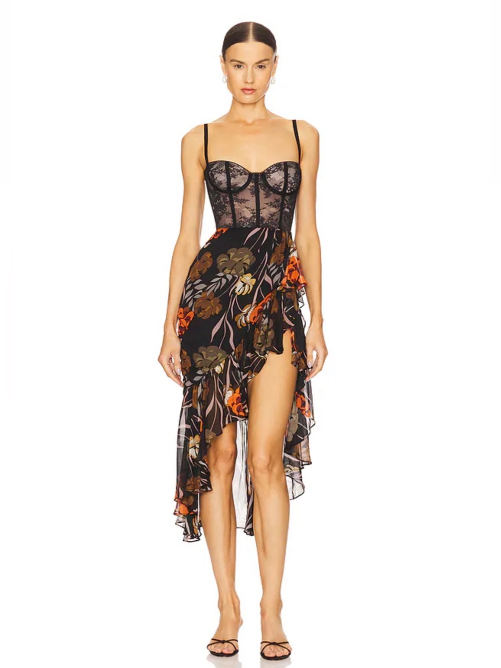 Katie May Take a Sip Dress in 70’s Floral